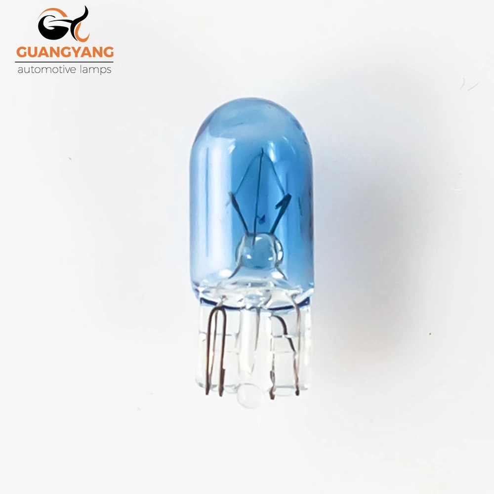 Factory T10 12V 5W Blue Color Halogen Bulb Car Turn Light