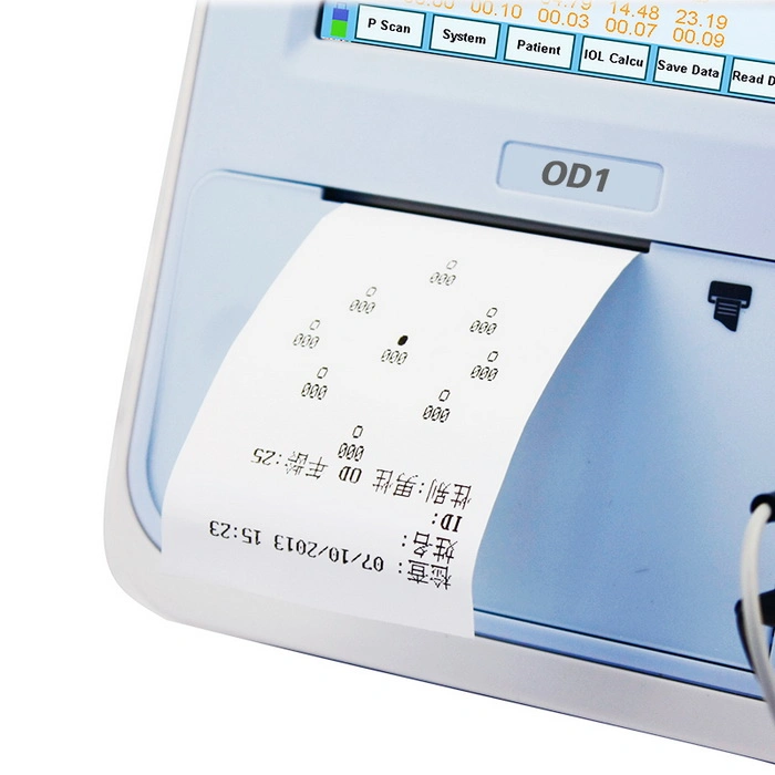 Hospital de ojos y el ecógrafo Pachymeter biométricos a/P Scan