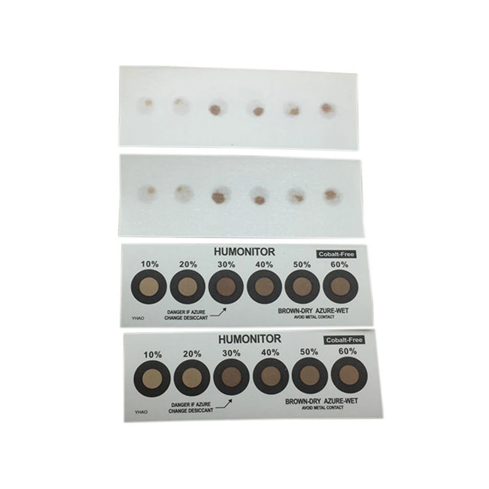 6 Dots Free Cobalt Humidity Indicator Cards for Semiconductor Packaging