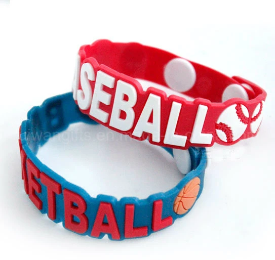 Custom Made Soft PVC Bracelet for Promotion (BR022)