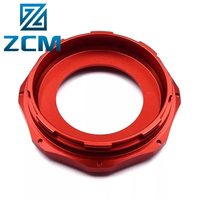 Shenzhen CNC Metallbearbeitung KTM Dirt Bike Teile Lieferant angepasst Messing Edelstahl Rot Eloxierter Aluminium-Gasdeckel