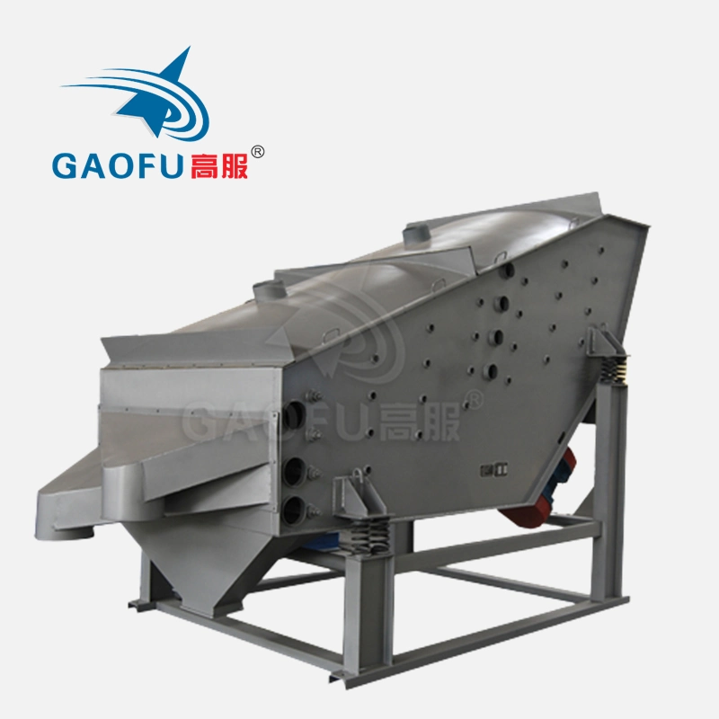 High Frequency Linear Rectangular Probability Vibrating Screen Silica Sand Sieve Shaker Machine