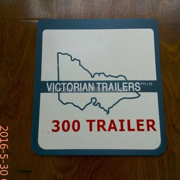 PVC Custom Truck Rubber Mud Flaps with Your Logo