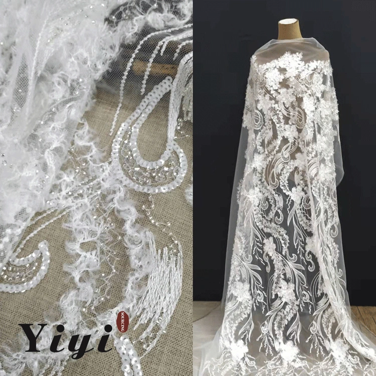 Cutton/Polyester Sequin Fashion Embroidery Charming Wedding Dress/Garment Accessories