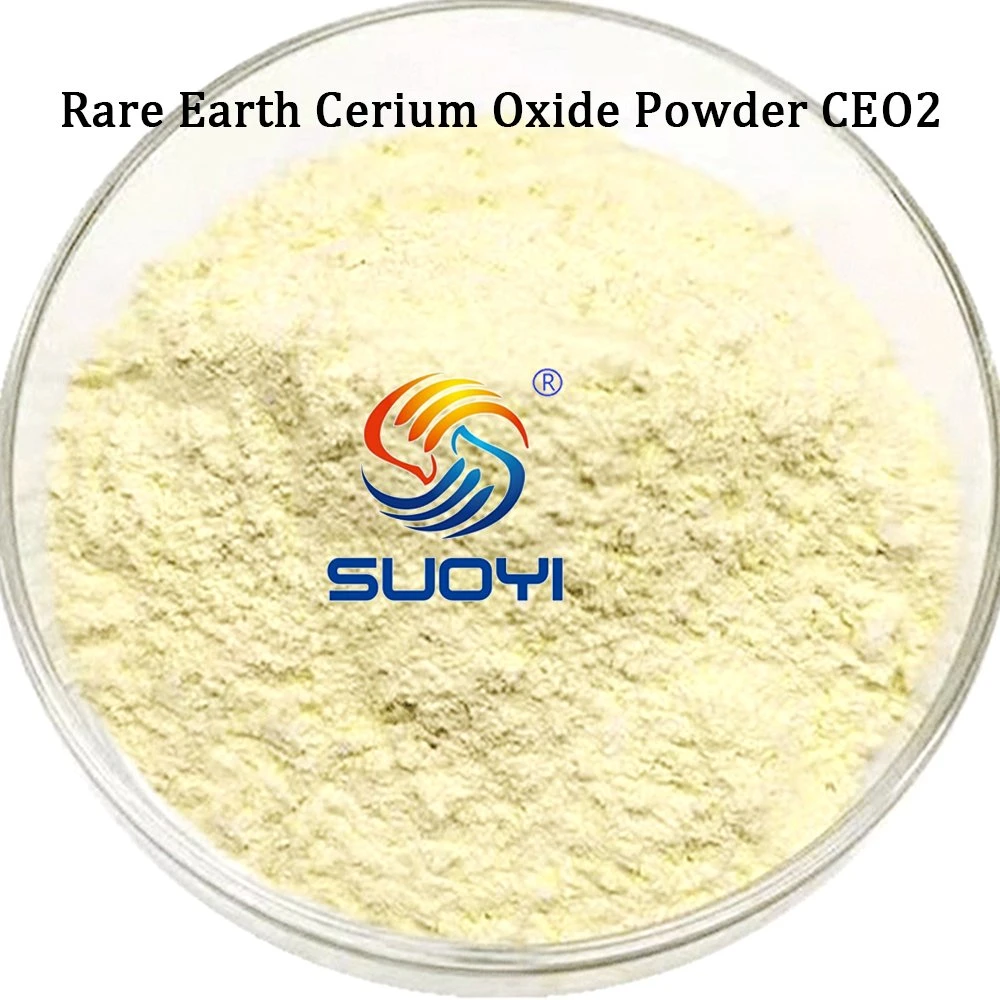 99.99% High Purity Nano Cerium Oxide Yellow Powder for Gem Polishing