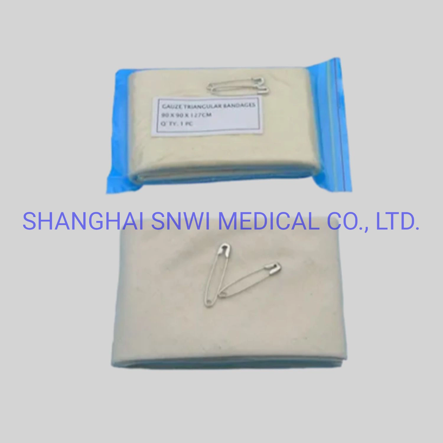 Disposable Surgical Supply Product Gauze Non Woven Medical Triangular Bandage for Hospital Use