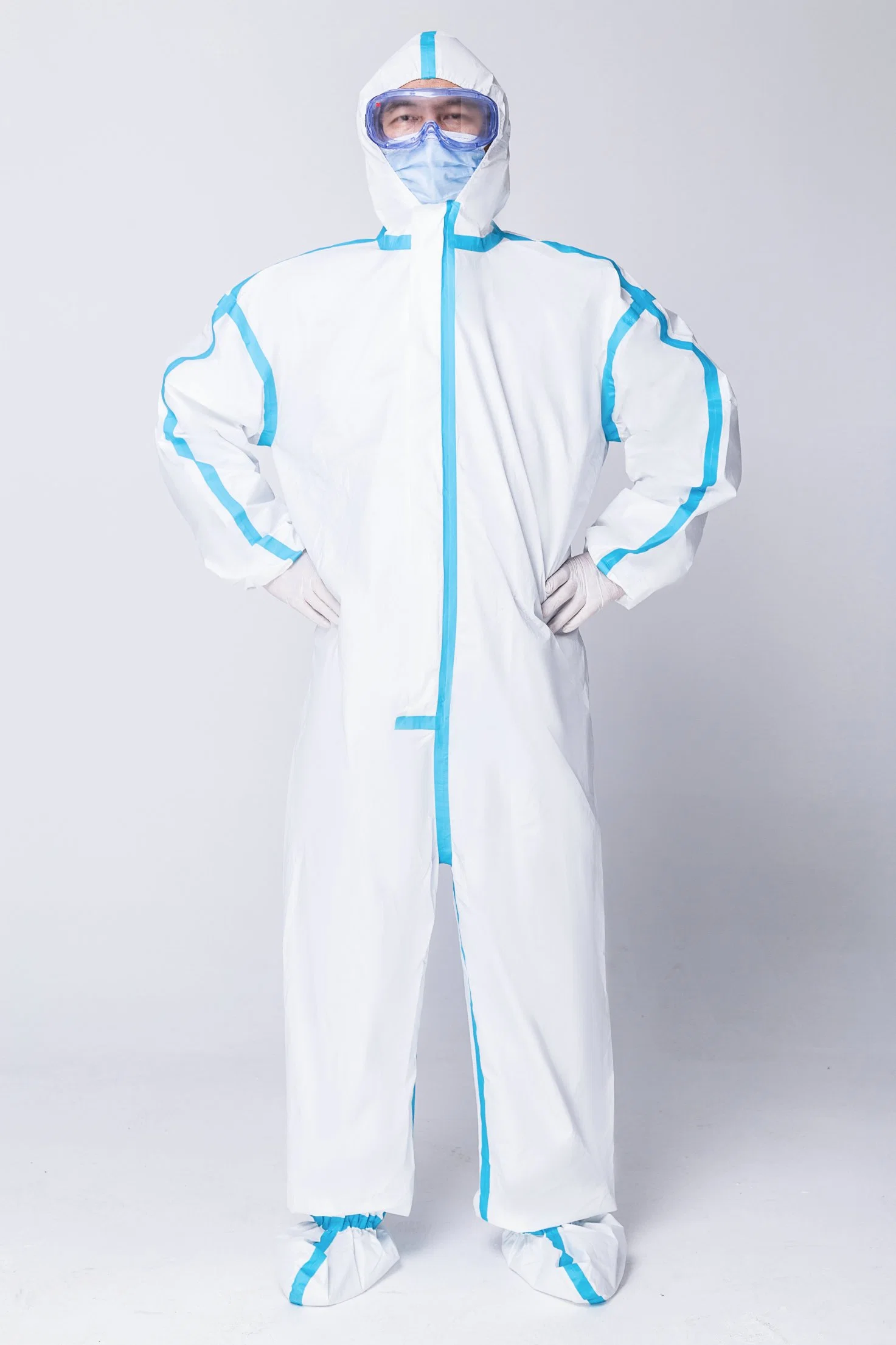 Health Facility Personal Protective Clothing with Boot Cover