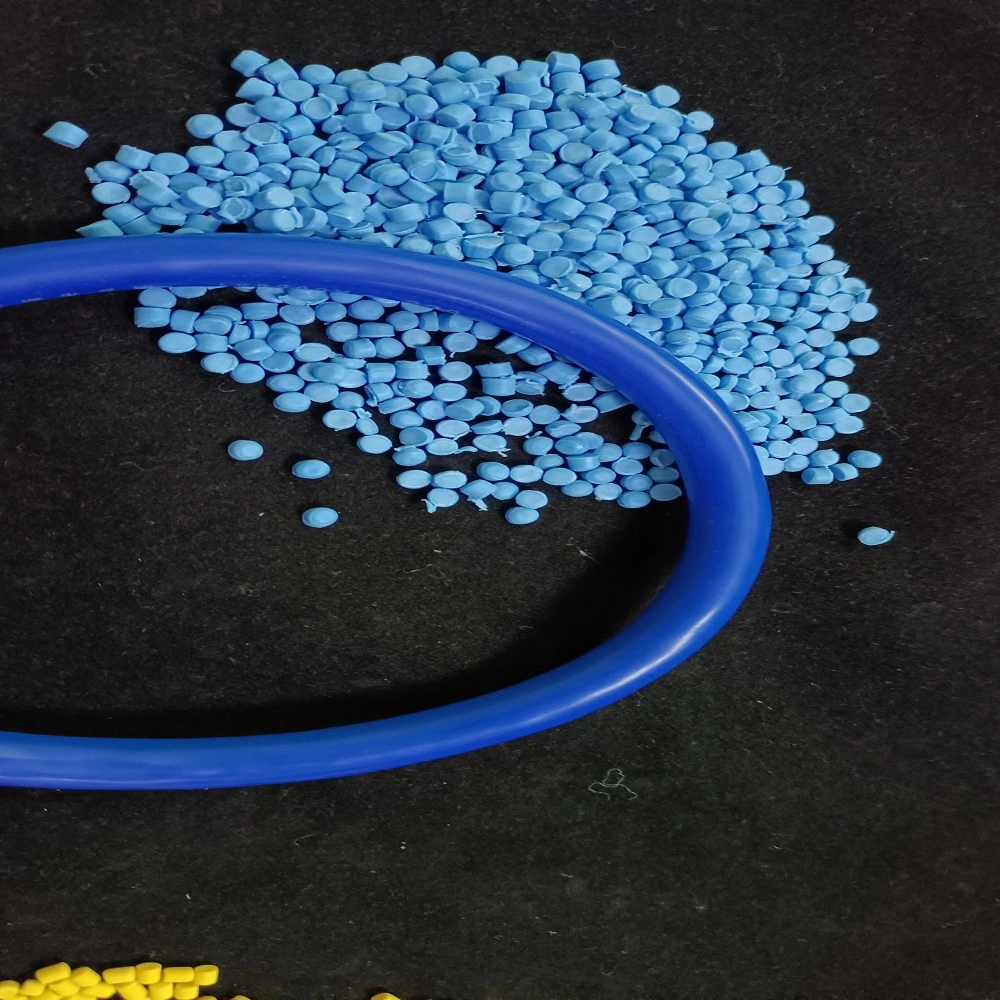 Extruder Plastic PVC Granules Cable Wire Insulation PVC Compound