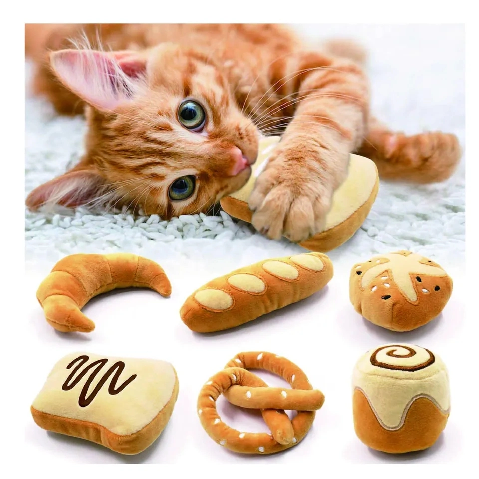 أحدث مقلية خبز السكيت كيت كيتن العضة التفاعلية ركلة طبيعية لعبة ناعمة وثيرة تحاكي الواقع من Cat