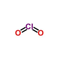 Polvo de dióxido de cloro granulado ClO2 para alimentos