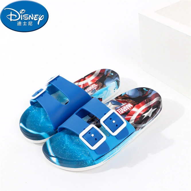 Cartoon Design Hausschuhe Kinder Indoor Badezimmer Slide Slipper Outdoor Strand Sandalen für Kinder