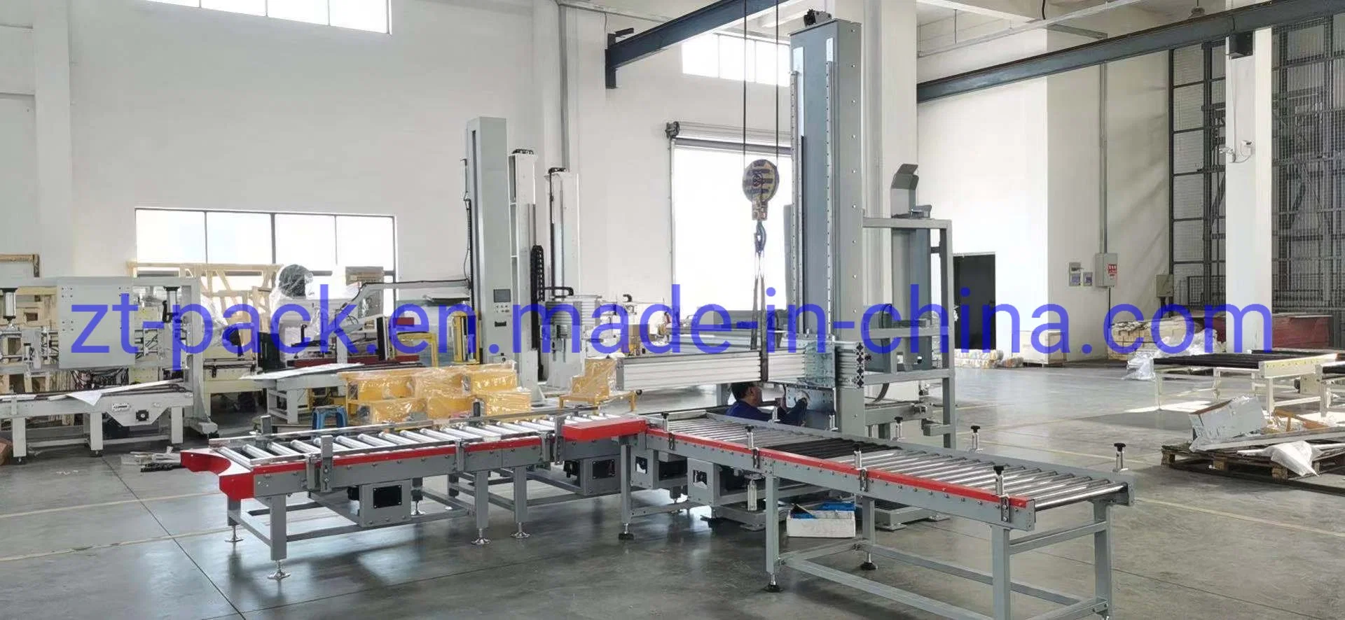 Automatic Wooden Box Packing Machine Case Erector Machine