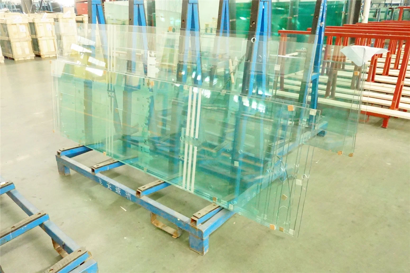 Safety Crystal Toughened Starphire Glass Tempered Low Iron Glass