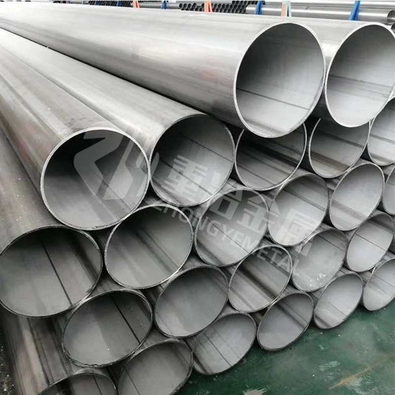 for Machinery-Manufacturing Welded Circular Pipe 304/316 Industrial Large-Diameter Stainless Steel Welded Tube