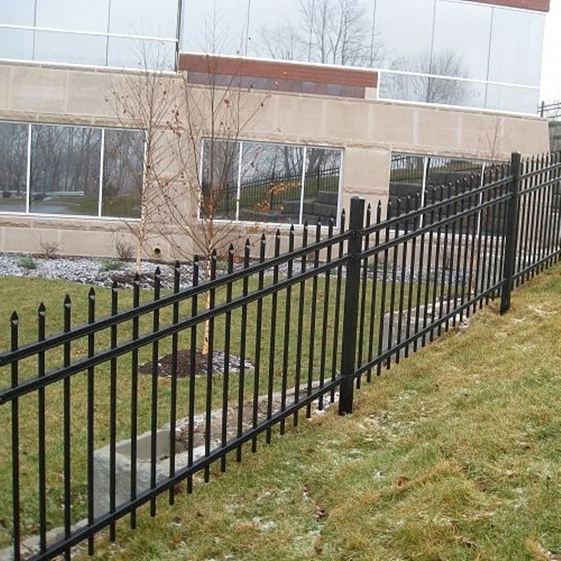 China Manufacturer Rack Steel Fencing Wrought Iron Fortresssheild Durable Steel Rackable Fence Width 90.5"