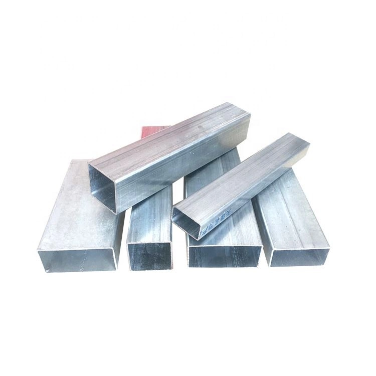 Square Galvanized Steel Tube for Constructions Furniture Pipe