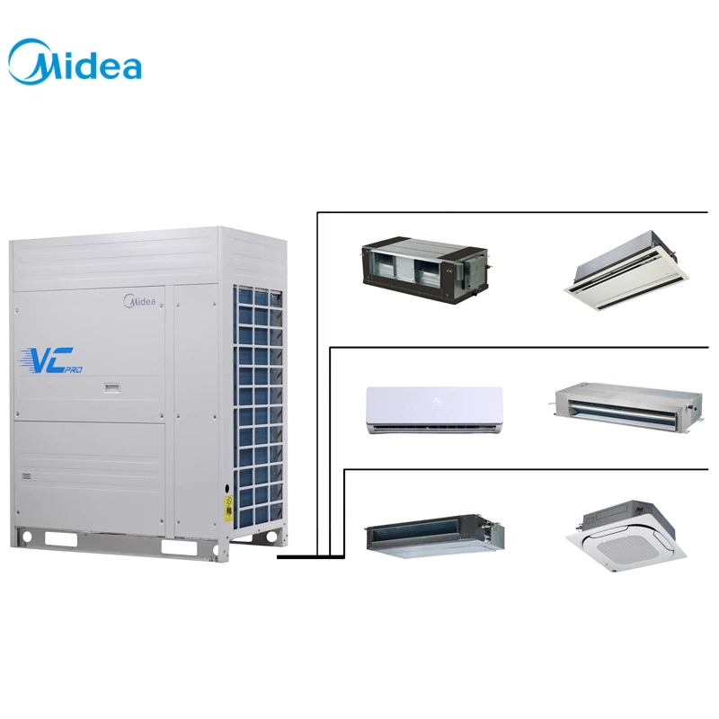 Midea 22HP 17ton configuraciones Triple Sólo comercial Refrigeración Aire Acondicionado Central