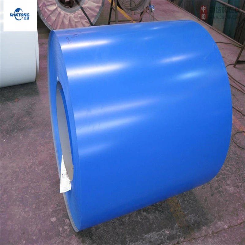 Color Coated Plate Roll 0.7mm Thick Galvanized Color Coated Plate