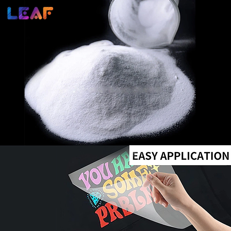 Leaf High quality/High cost performance  1kg/Bag Eco-Friendly Strong Tensile Force Dtf Transfer Powder