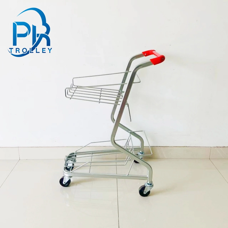 Holds Three Baskets Versatile Shopping Cart for Convenience Stores