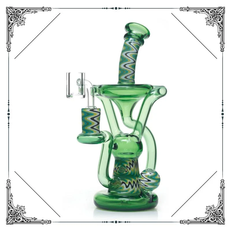 Phoenix Star Rauchen Glas Wasserpfeife 8 Zoll Einsatz Perc Hergestellt mit American Northstar Glasstab Öl Rig Hookah