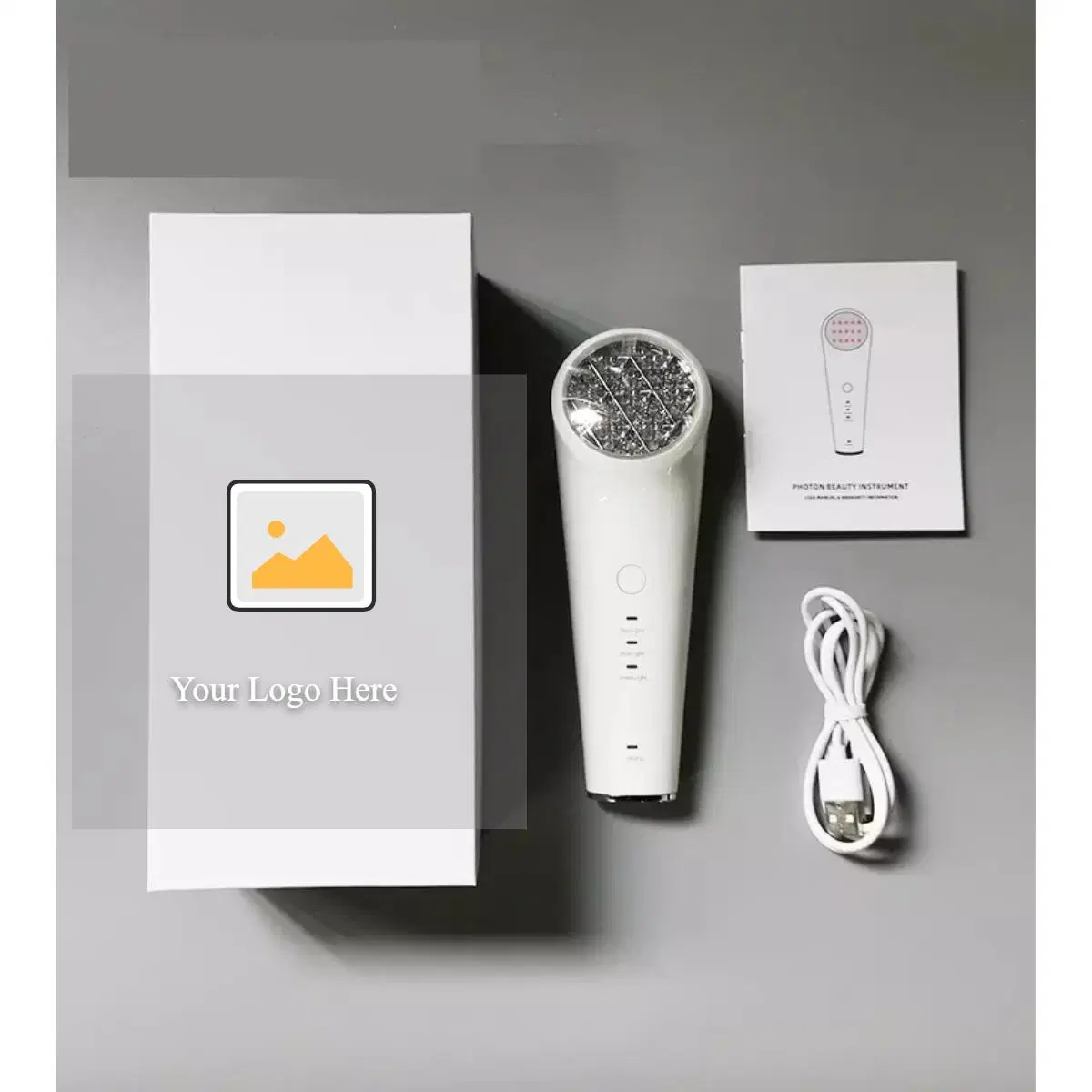 Skin Care 2022 Ultrasonic LED Beauty Skin Device Light Therapy Beauty Device