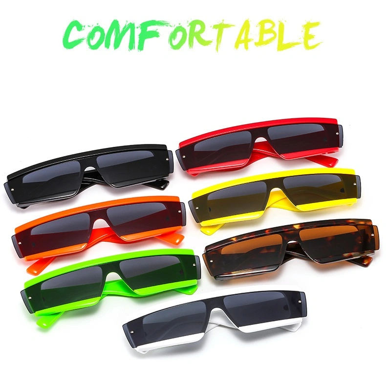 New Fashion Luxury One-Piece Sunglasses Trendy Sun Glasses