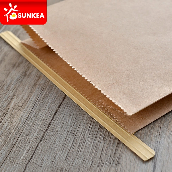 Sunkea Wholesale/Supplier Eco-Friendly Food Grade Biodegradable Shopping Printing Kraft Paper Packaging Custom Printed Packaging Bag Paper Bag