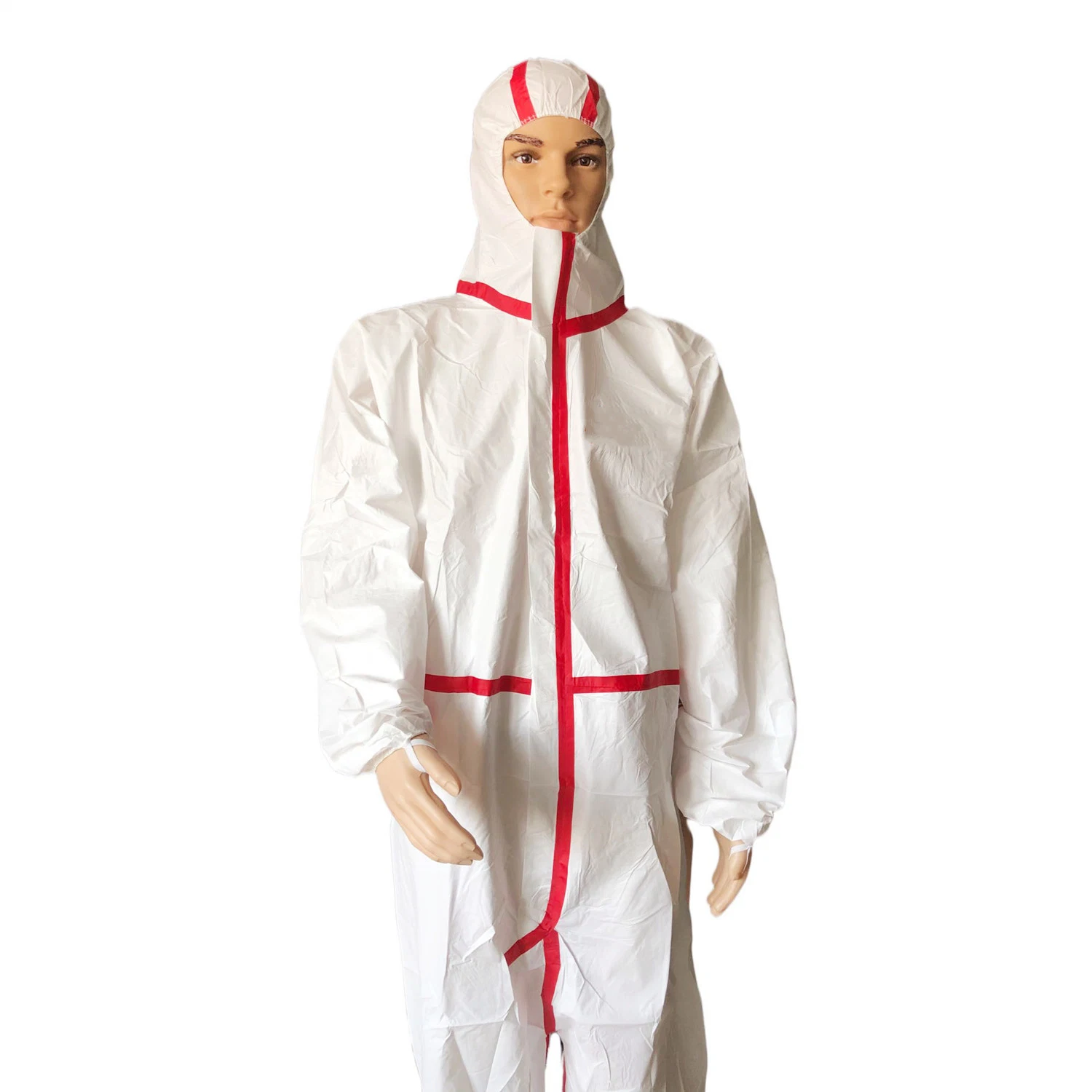 Type 4 5 6 Disposable Safety Full Body Protection Suit Coverall Clothing