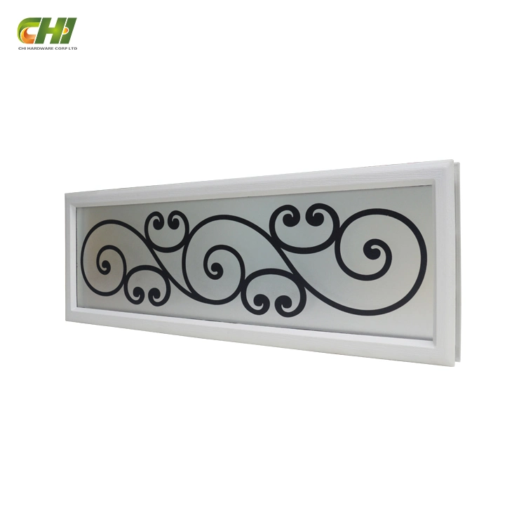 Ventanas De Plastico Garajr Aluminum Industrial Decorative Double Garage Door Windows for Sectional Door