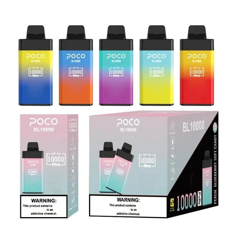 Original poco Bl10000 Puffs pañal Alibaba Shopping Puff 20ml prellenados Vaina Electrónica cigarrillo al por mayor 10K desechable VAPE Pen