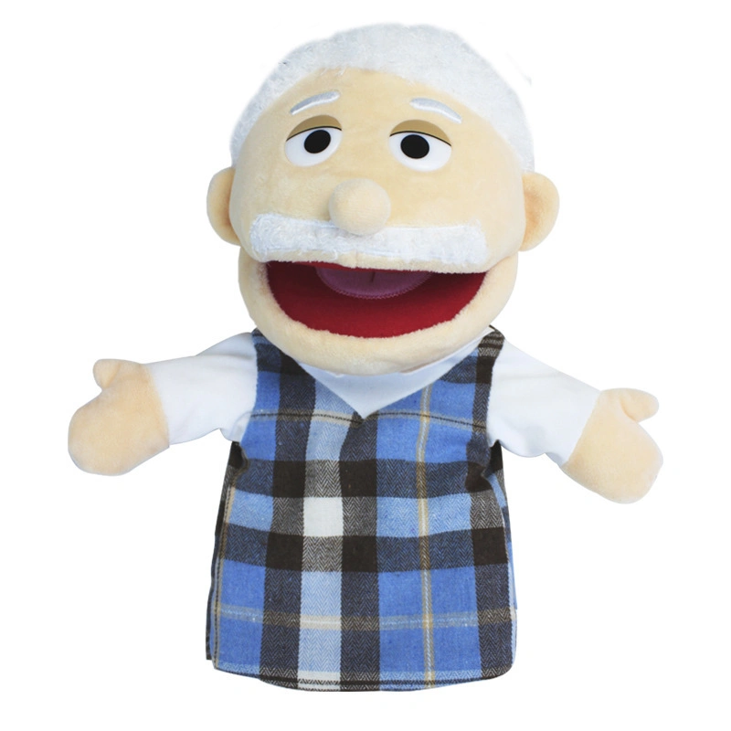 Wholesale/Supplier Plush Toy Family Hand Puppet Doll with Working Mouth for Kids Gift