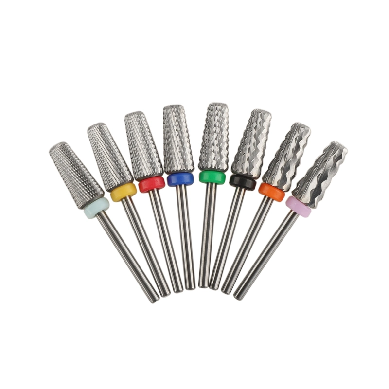 Dust Proof Taper Barrel Tungsten Carbide Nail Drill Bit