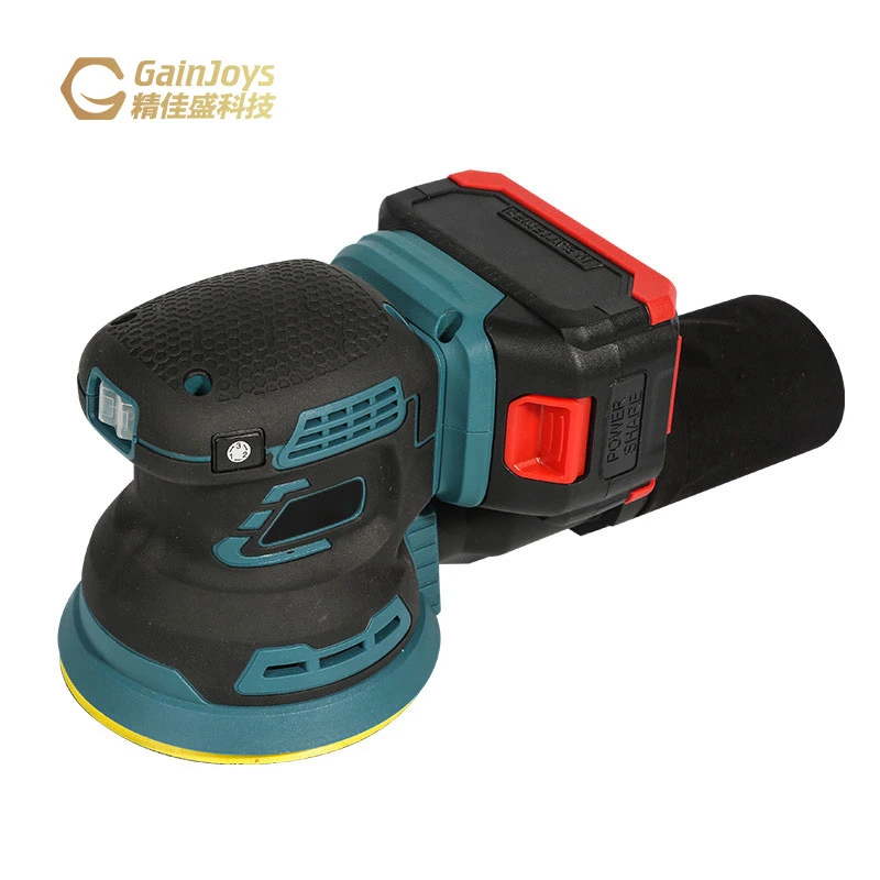 Gainjoys Wholesale/Supplier 21V Sander eléctrico Orbital Sander recargable Lijadoras de batería de litio