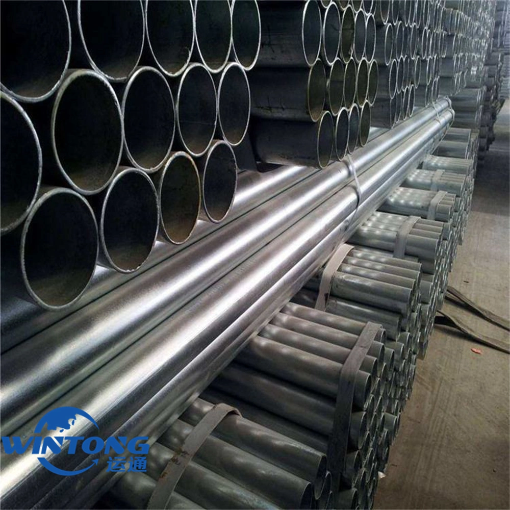 Q235B Large-Diameter Straight Seam Steel Tube with Back Wall Can Withstand High Pressure