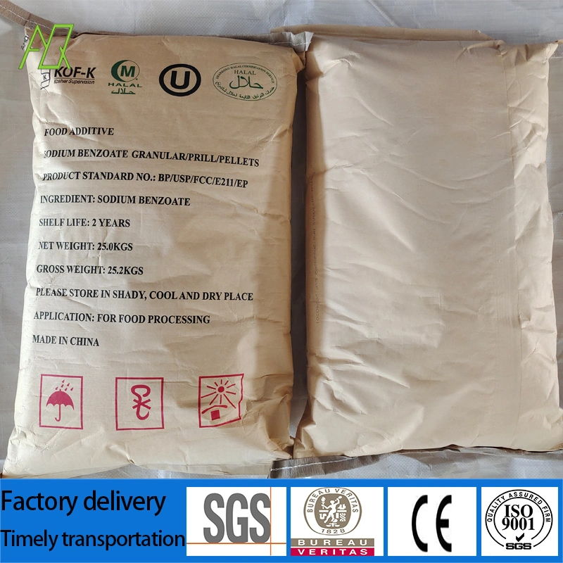 Hot Sale CAS No. 532-32-1 Sodium Benzoate/Natriumbenzoat/Benzoic Acid Sodium Salt Food Admixture Preservatives Grade Market Bulk Price