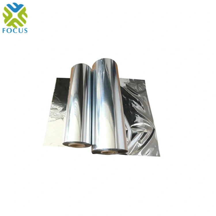 Pet/VMPET Composited Metalized Plastic Film as Packaging Stock in Rolls