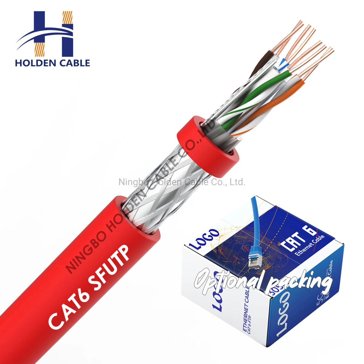 Customization CAT6 CAT6A Cat7 Cat8 UTP SFTP FTP Network Cable