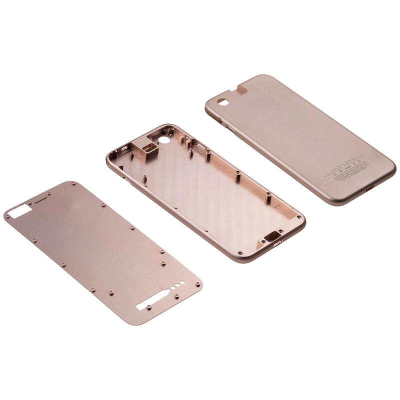 ODM CNC Machining Metal precisión Custom Cheap Phone Cases Custom Fundas de teléfono Cajas de teléfono móviles de aluminio carcasa de producto electrónico