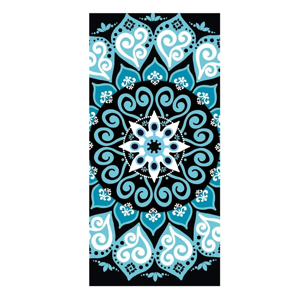 Custom Beach Towels No Minimum Reactive Printing Microfiber Beach Towel