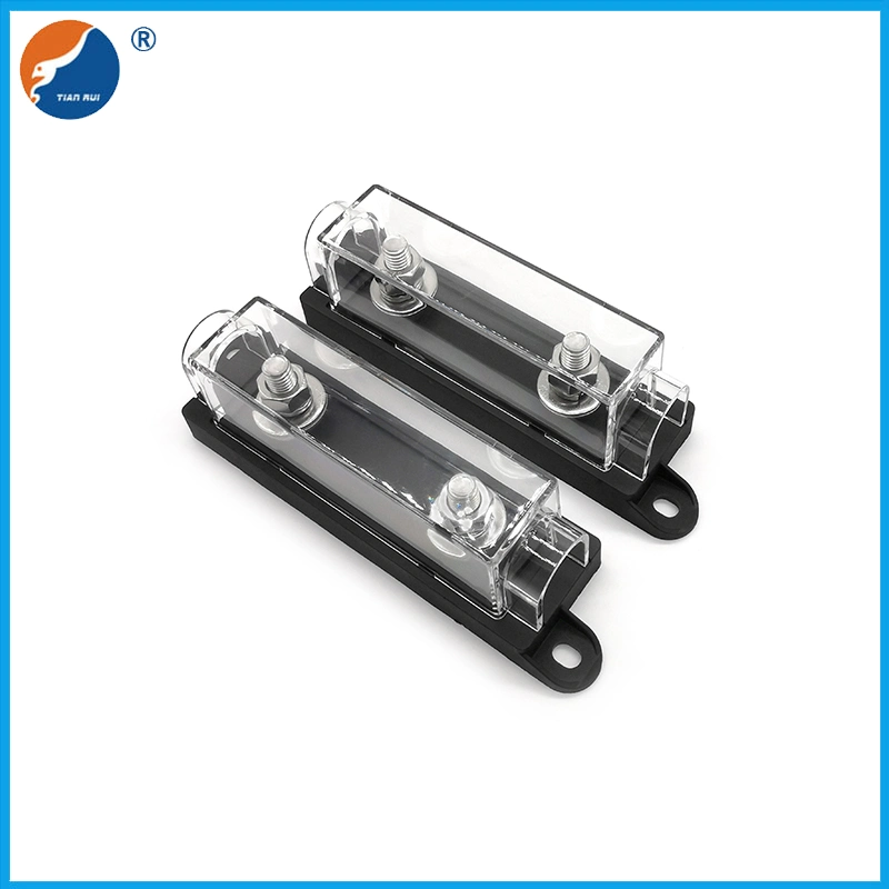 32V 100A 200A 300A 400A 500A Anl Bolt Down Bolt-on Car Audio Fuse Box Holder for Truck Vehicle