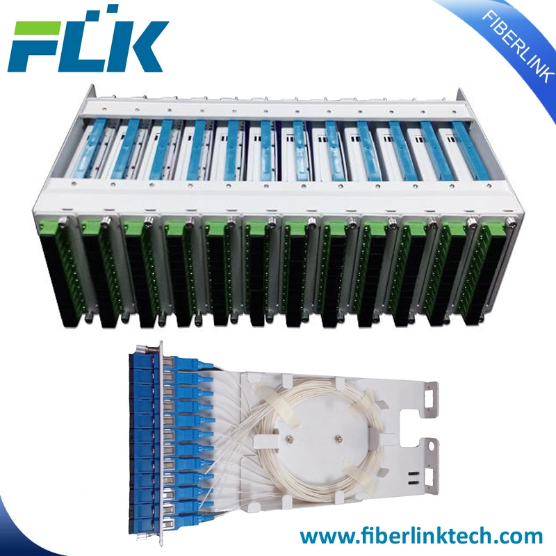 Wholesale/Supplier 1u 19 Inch 24 Port Rack Mount Fiber Optic Patch Panel