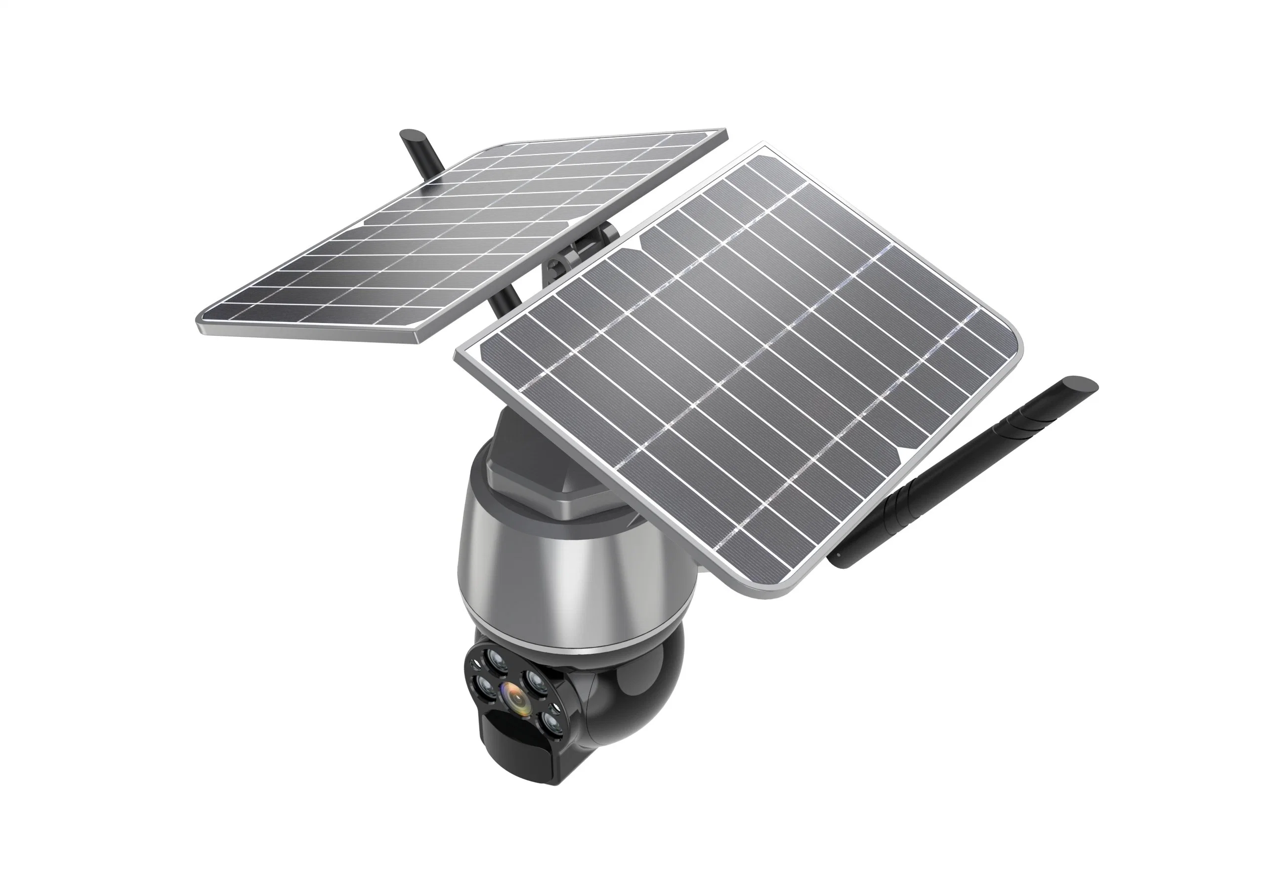 IP65 4X Zoom Samll Size1080p HD Ubox Solar Powered Camera with IR Night Vision