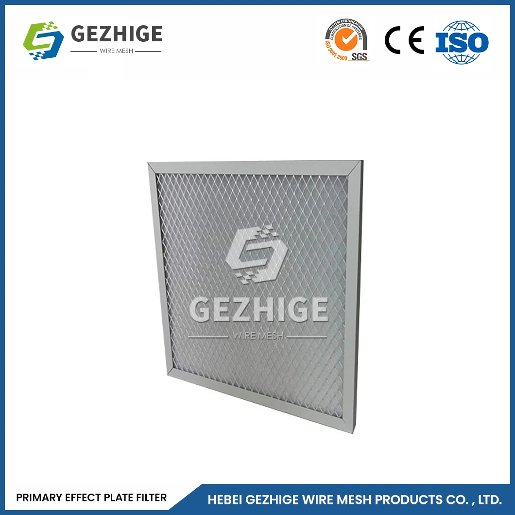 Gezhige Plate G4 Primary Folding Filter Suppliers ODM Custom Aluminum Profile Primary Filter China Diversification Primary Panel Air Filter