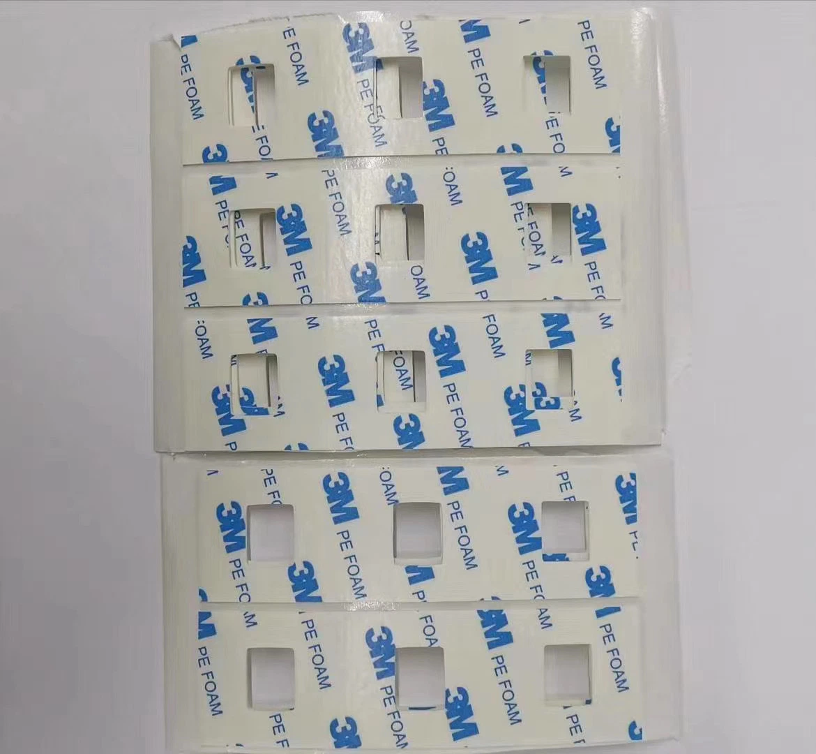 Una muestra gratis Troqueladas personalizado plazas&amp;Ronda&amp;Círculo 3m la adherencia a doble cara cinta de espuma adhesivo acrílico