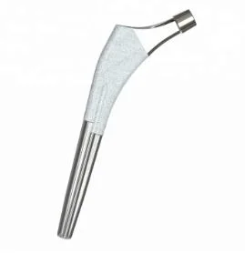 Cocrmo Cementless Metal Femoral Stem Artificial Hip Joint for Medical