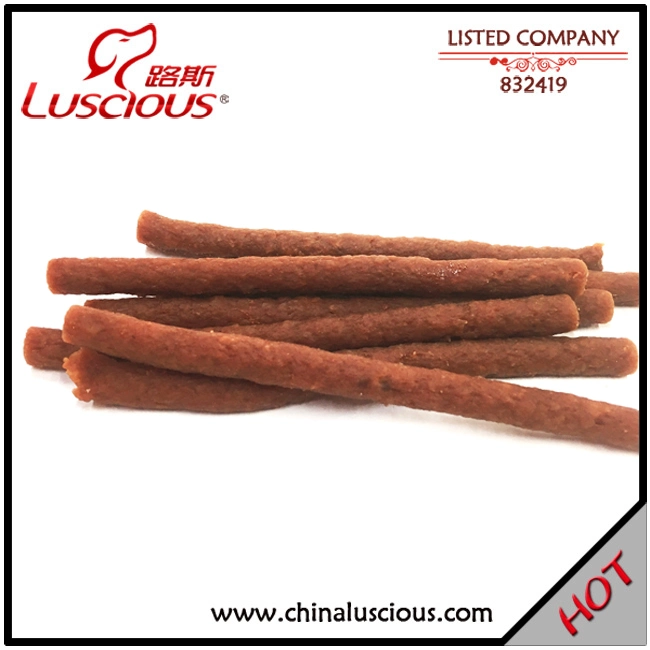 Soft Thin Beef Stick Dog Cat Treats Pet Snack Natural Audlt Dry Pet Food