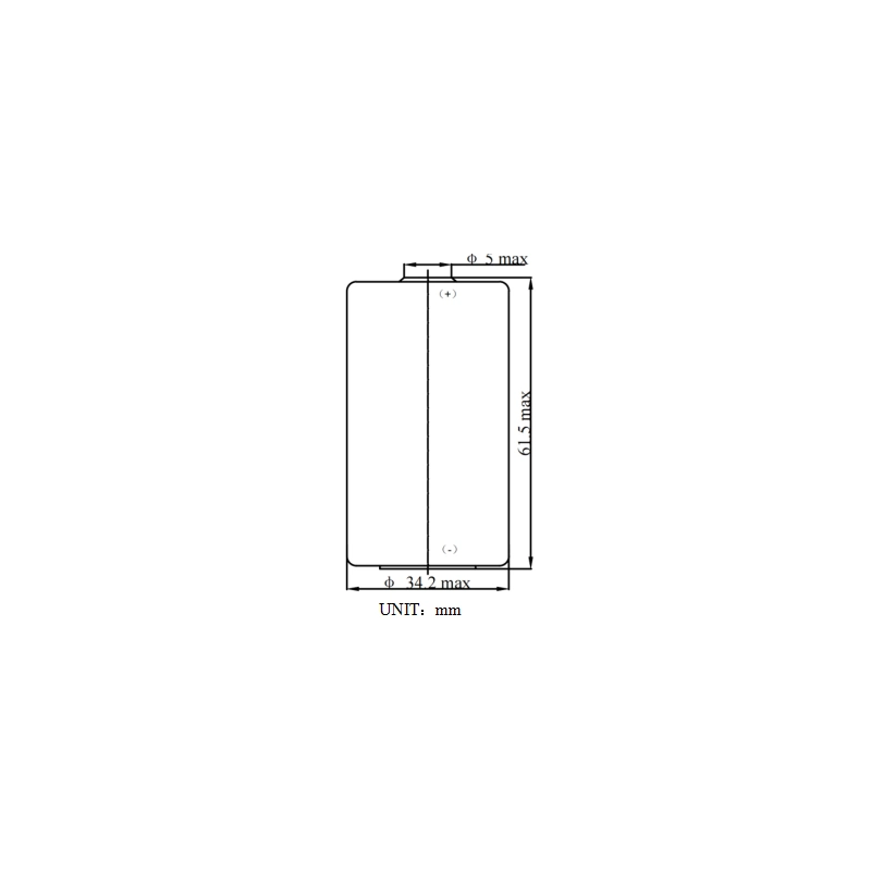 19000mAh Er34615 Primary Battery Li-Socl2 for Lorawan Nbiot Parking Meter Cell