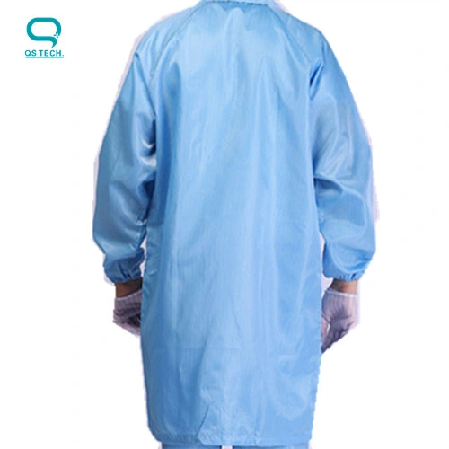 Robe de vêtements ESD antistatique pour salle blanche blouse de vêtements de travail uniforme