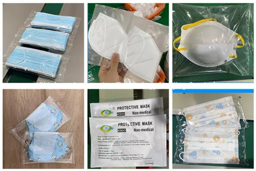 China Kf94 KN95 Automatic Disposable Medical Surgical Face Mask Packing Machine Price